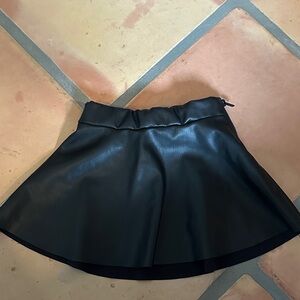 H&M Black Skater Skirt